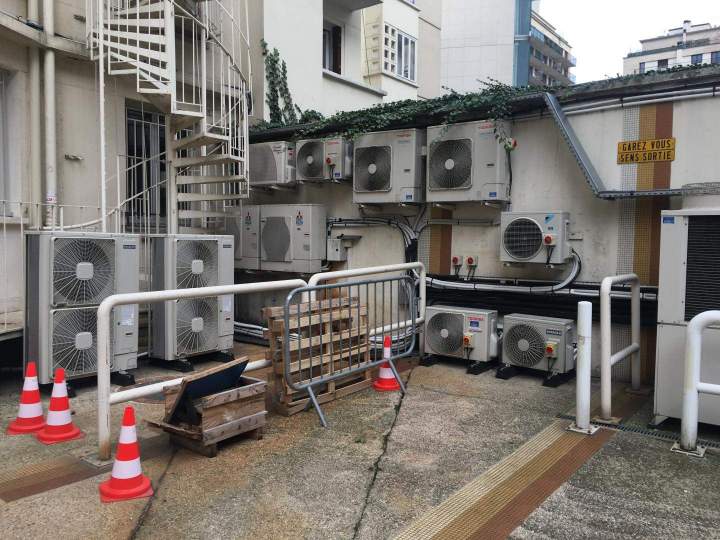 Pose de climatiseurs professionnels en Île-de-France